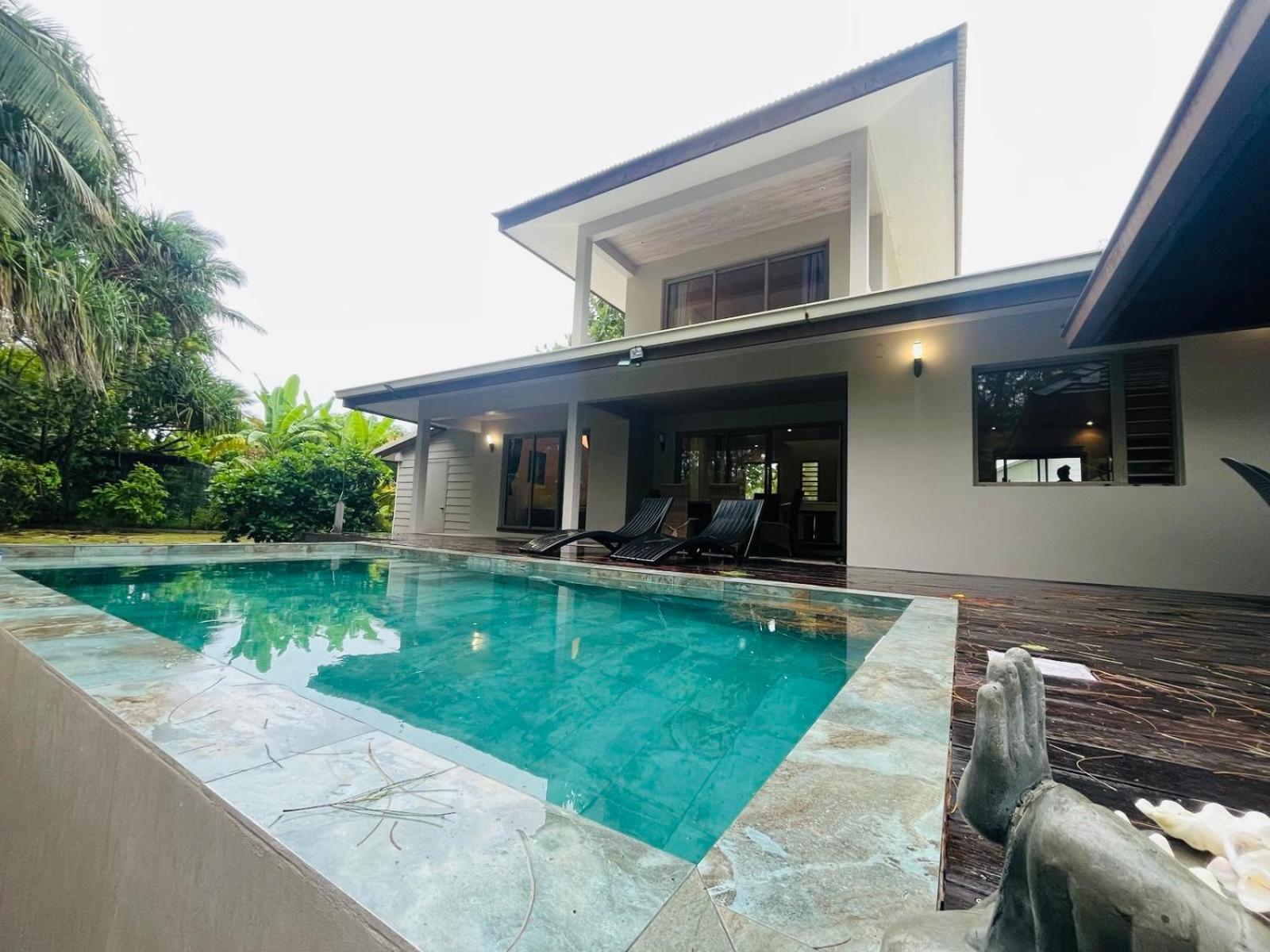 Moorea Temae Villa walking dist beach&golf Buitenkant foto
